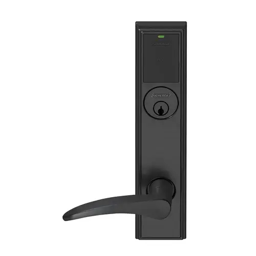 Wireless Mortise Lock Flat Black Coated