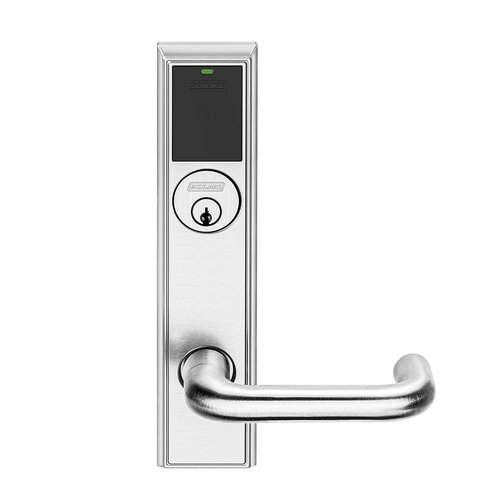 Wireless Mortise Lock Bright Chrome