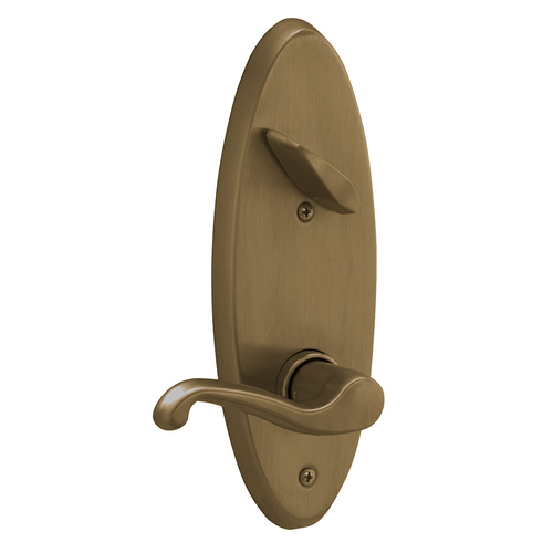 Right Hand S200 Series Interconnected Storeroom Flair Lever C Keyway with 16-481 Latch 10-109 Strike Antique Brass Finish