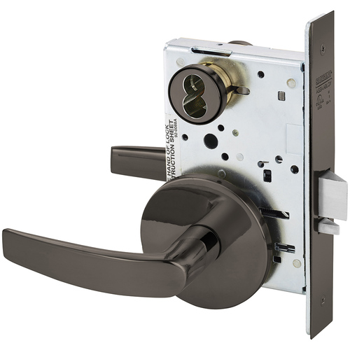 Manufacturing Mortise Lock Oxidized Satin Bronze Relieved Clear Coated