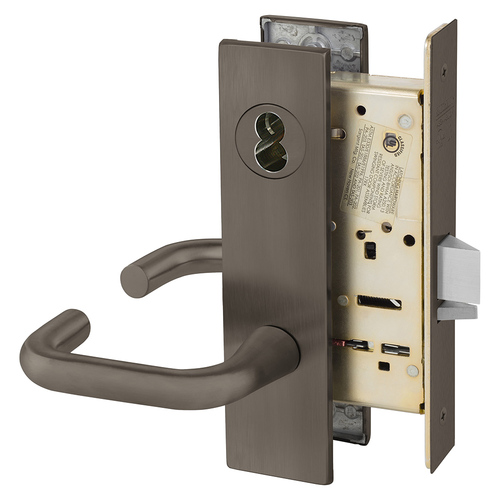 Manufacturing Mortise Lock Dark Oxidized Bronze