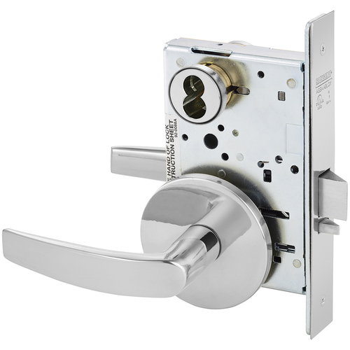 Manufacturing Mortise Lock Bright Chrome