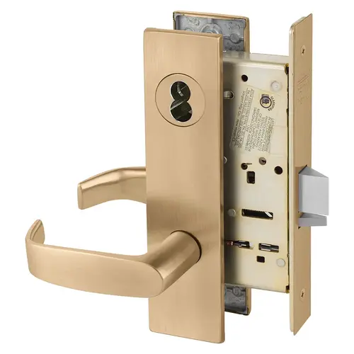 Manufacturing Mortise Lock Satin Bronze Clear Coated