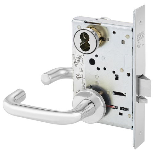 Manufacturing Mortise Lock Bright Chrome