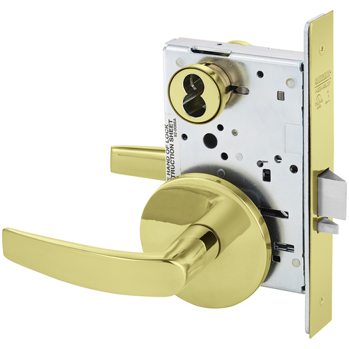 Manufacturing Mortise Lock Bright Brass