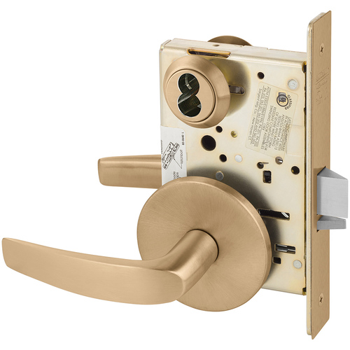 Manufacturing Mortise Lock Satin Bronze Clear Coated