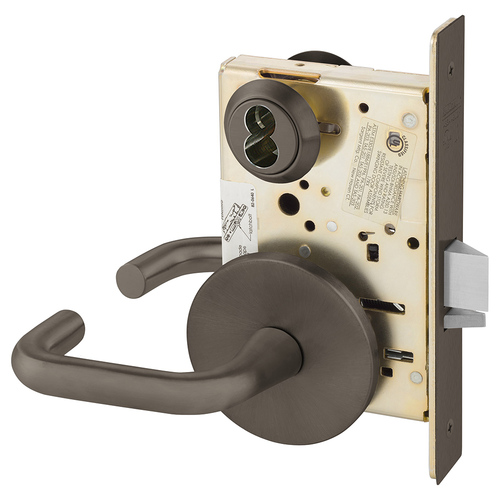 Manufacturing Mortise Lock Dark Oxidized Bronze