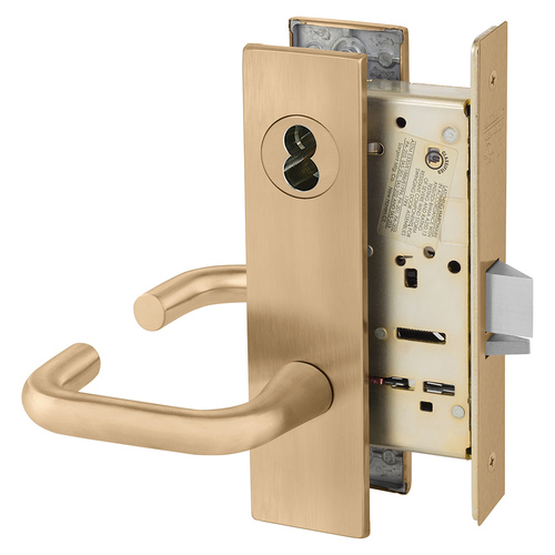 Manufacturing Mortise Lock Satin Bronze Clear Coated