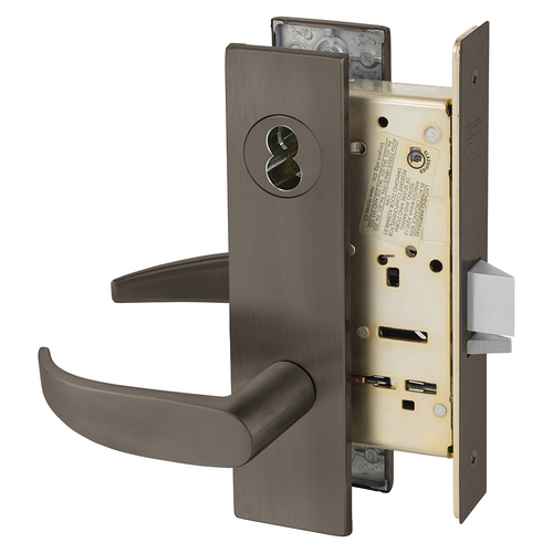 Manufacturing Mortise Lock Dark Oxidized Bronze