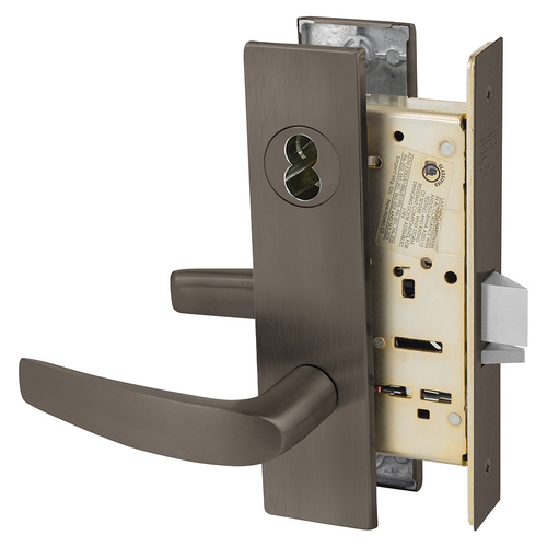 Manufacturing Mortise Lock Dark Oxidized Bronze