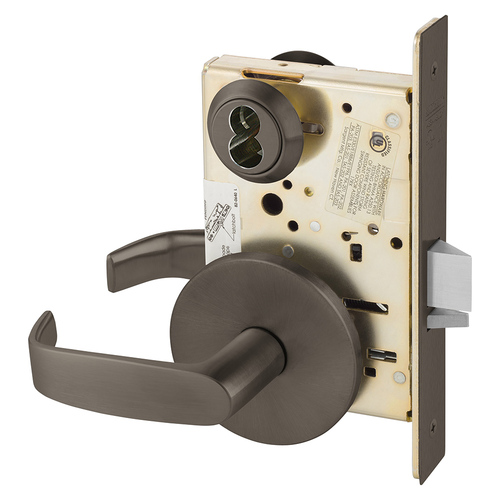 Manufacturing Mortise Lock Dark Oxidized Bronze