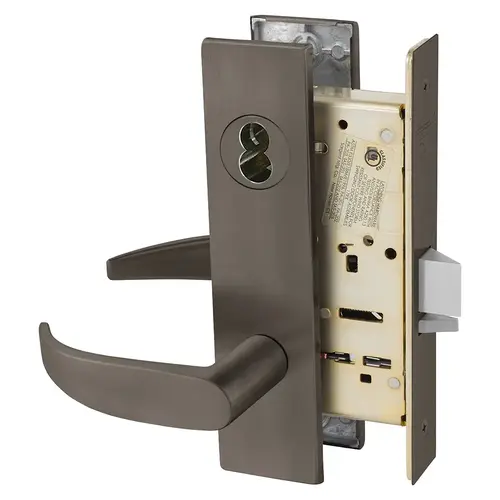 Manufacturing Mortise Lock Dark Oxidized Satin Bronze Oil Rubbed