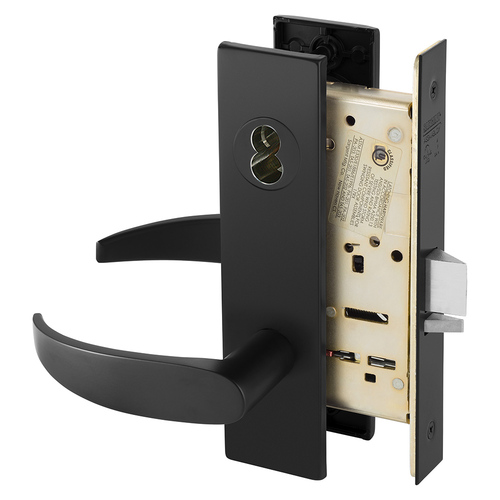 Manufacturing Mortise Lock Black Suede Powder Coat