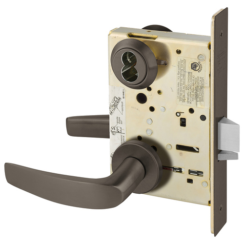 Manufacturing Mortise Lock Dark Oxidized Bronze