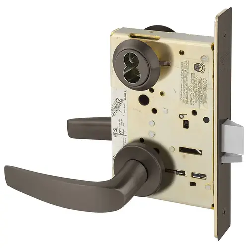 Manufacturing Mortise Lock Dark Oxidized Satin Bronze Oil Rubbed