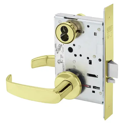 Manufacturing Mortise Lock Bright Brass