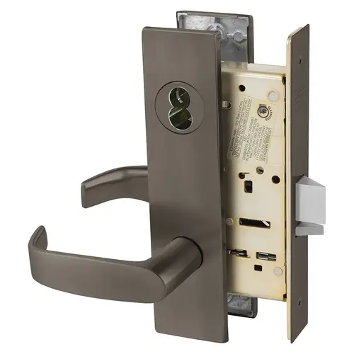 Manufacturing Mortise Lock Dark Oxidized Bronze