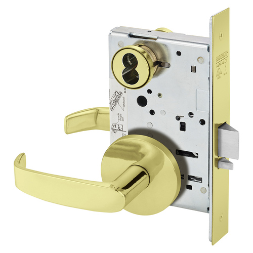 Manufacturing Mortise Lock Bright Brass