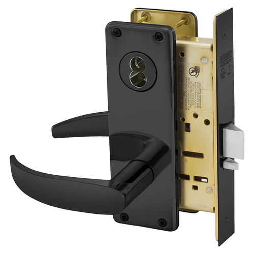 Manufacturing Mortise Lock Dark Oxidized Statuary Bronze Clear Coated