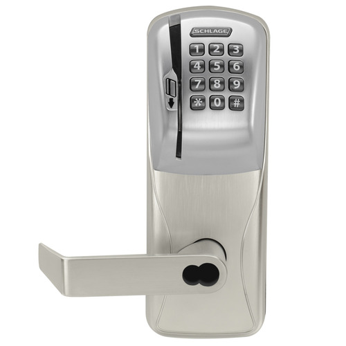 Electric Mortise Lock Satin Nickel Plated Clear Coated