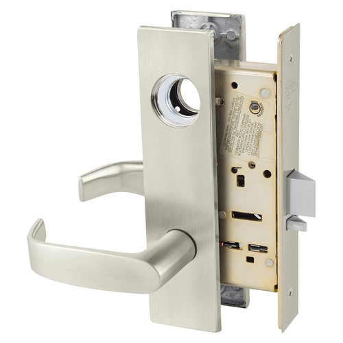 Manufacturing Mortise Lock Satin Nickel Plated Clear Coated