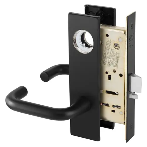 Manufacturing Mortise Lock Black Suede Powder Coat