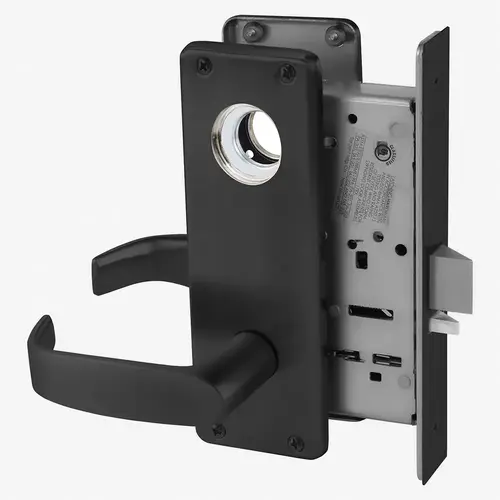 Manufacturing Mortise Lock Black Suede Powder Coat