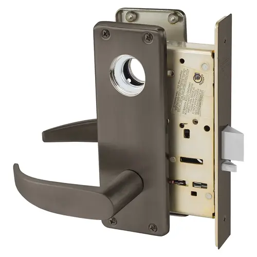 Manufacturing Mortise Lock Dark Oxidized Satin Bronze Oil Rubbed