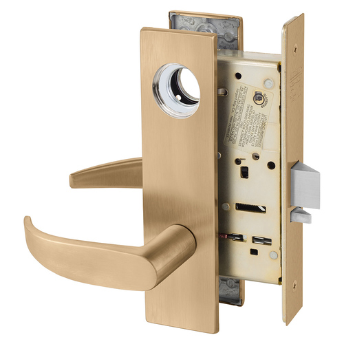 Manufacturing Mortise Lock Satin Bronze Clear Coated