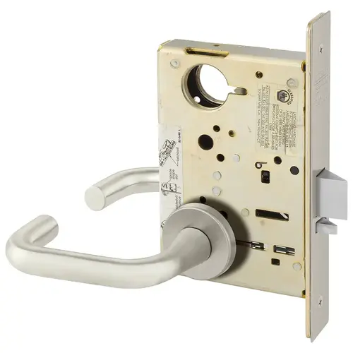 Manufacturing Mortise Lock Satin Nickel Plated Clear Coated