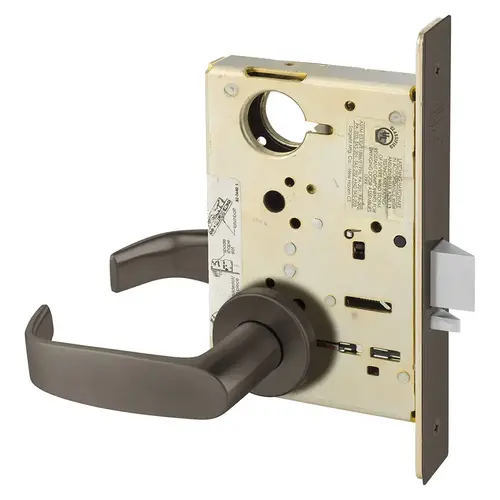 Manufacturing Mortise Lock Dark Oxidized Bronze