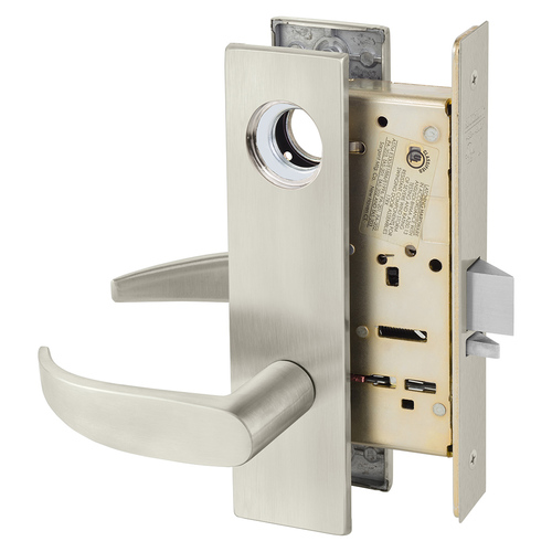 Manufacturing Mortise Lock Satin Nickel Plated Clear Coated