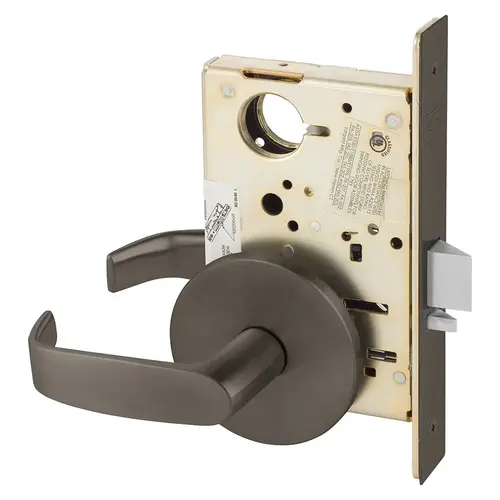 Manufacturing Mortise Lock Dark Oxidized Bronze