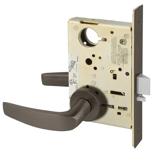 Manufacturing Mortise Lock Dark Oxidized Bronze