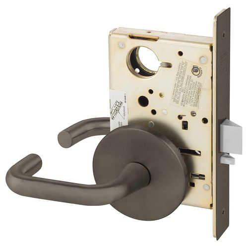 Manufacturing Mortise Lock Dark Oxidized Bronze