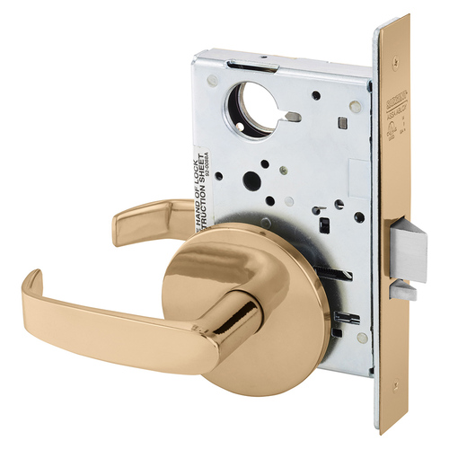 Manufacturing Mortise Lock Bright Bronze Clear Coated