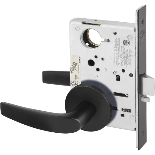 Manufacturing Mortise Lock Black Suede Powder Coat