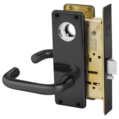 Manufacturing Mortise Lock Dark Oxidized Statuary Bronze Clear Coated