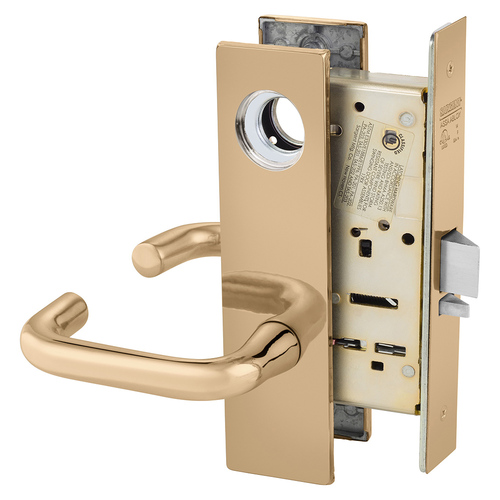 Manufacturing Mortise Lock Bright Bronze Clear Coated