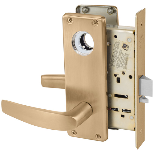 Manufacturing Mortise Lock Satin Bronze Clear Coated