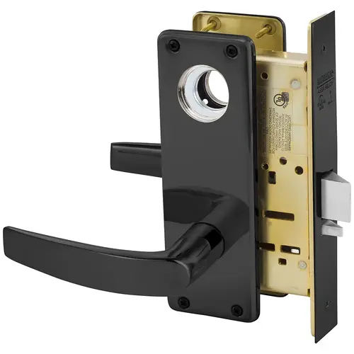 Manufacturing Mortise Lock Dark Oxidized Statuary Bronze Clear Coated