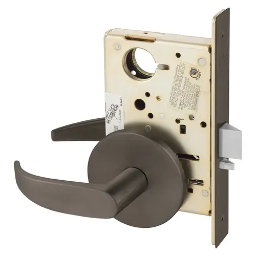 Manufacturing Mortise Lock Dark Oxidized Bronze