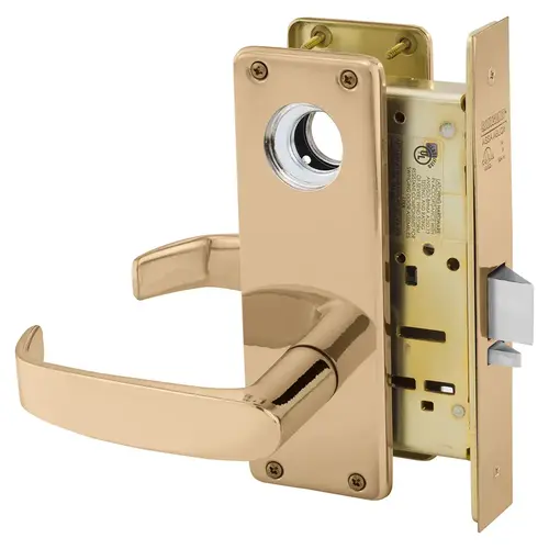 Manufacturing Mortise Lock Bright Bronze Clear Coated