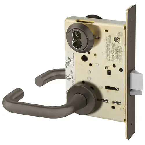 Manufacturing Mortise Lock Dark Oxidized Bronze