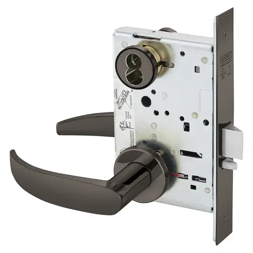 Manufacturing Mortise Lock Oxidized Satin Bronze Relieved Clear Coated