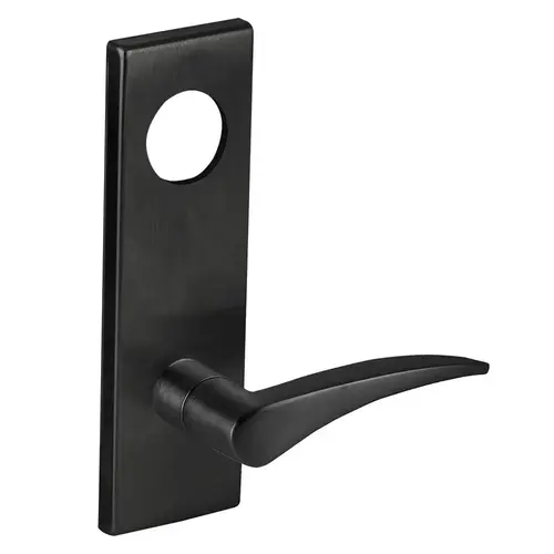 Mortise Trim Pack Only Flat Black Coated