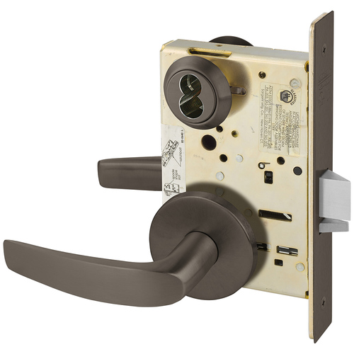 Manufacturing Mortise Lock Dark Oxidized Satin Bronze Oil Rubbed