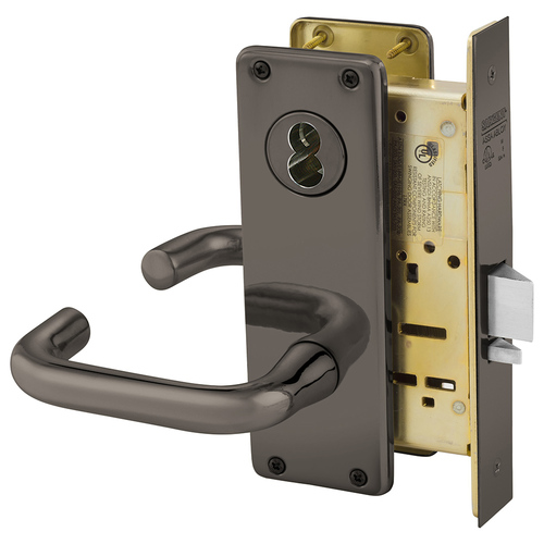 Manufacturing Mortise Lock Oxidized Satin Bronze Relieved Clear Coated