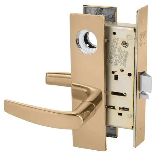 Manufacturing Mortise Lock Bright Bronze Clear Coated