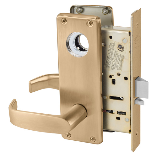 Manufacturing Mortise Lock Satin Bronze Clear Coated